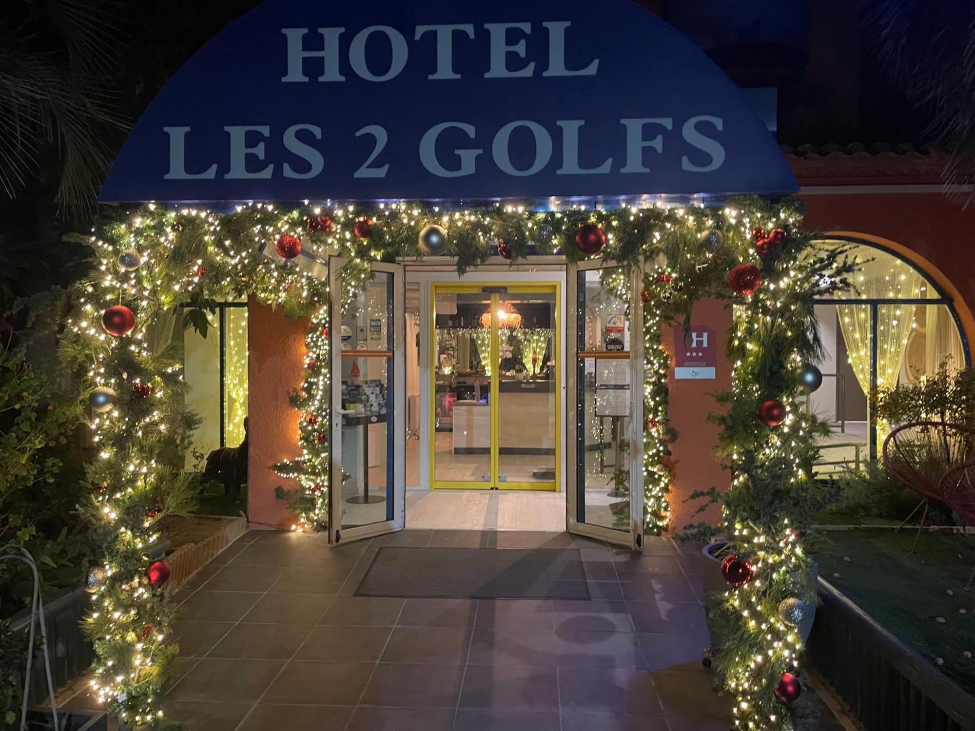 Cit'Hotel Des 2 Golfs Leucate Exterior photo